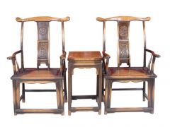 香河中式老榆木座椅价格